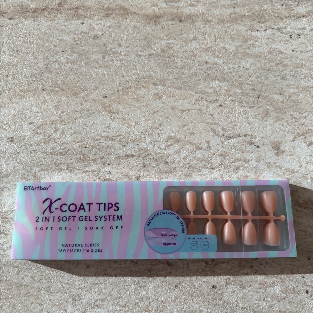 X-Coat Tips 2 in 1 Soft Gel System - Pink